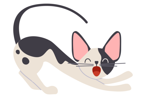 Cat Yawning: The Playful Pet Font for Creative Projects
