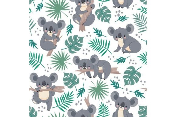 Charming Koala Patterns: A Designer's Guide to Playful Branding